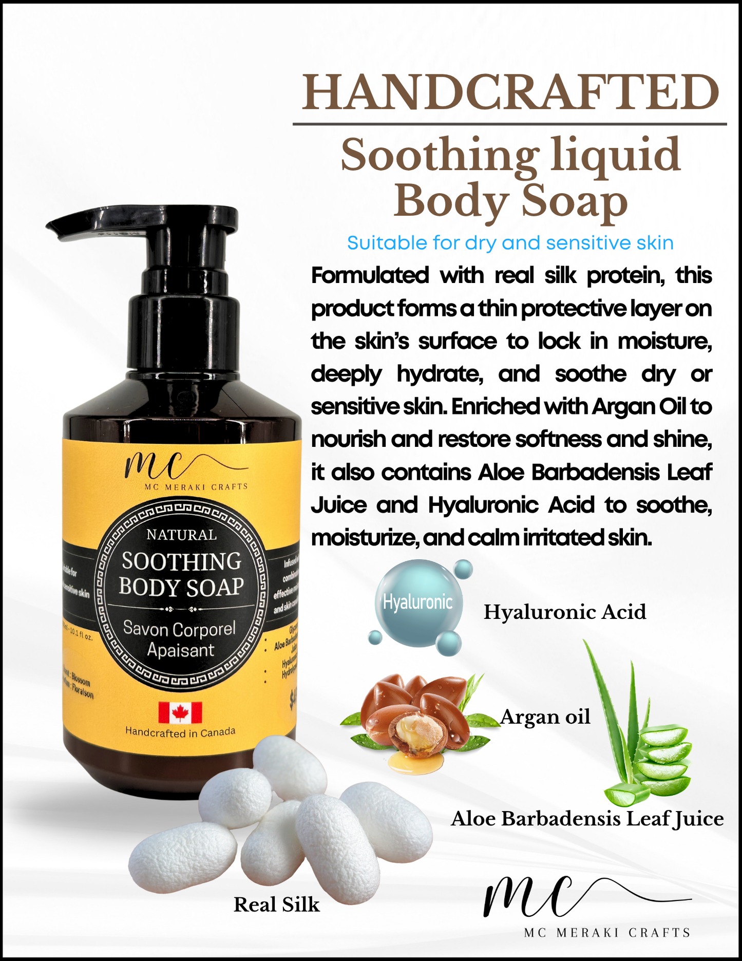Soothing Liquid Body Soap