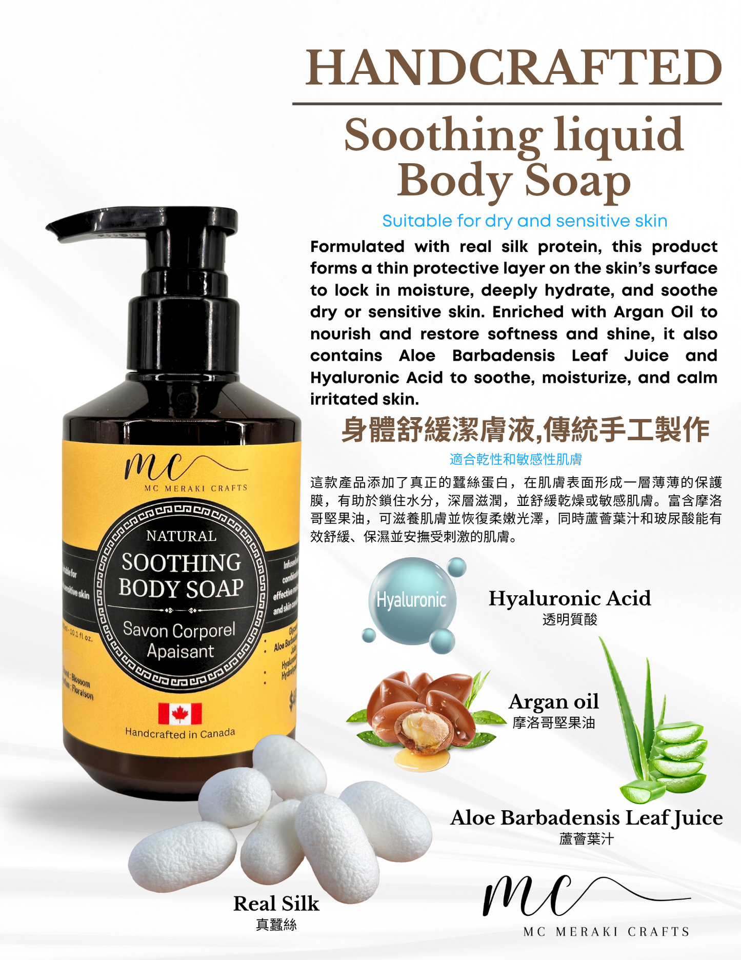 Soothing Liquid Body Soap