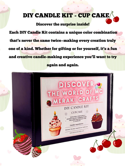 DIY Candle Kit (TWO sets of kit inside)