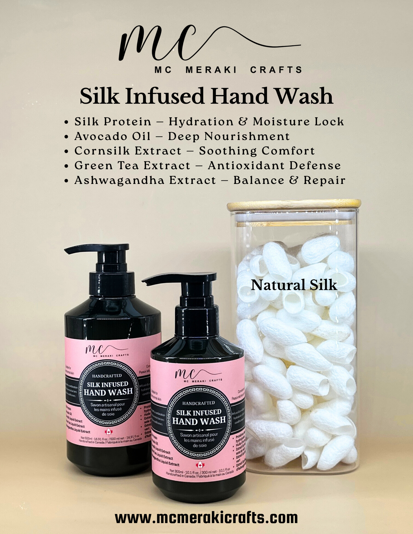 Soothing liquid Body Soap - Suitable for dry and sensitive skin