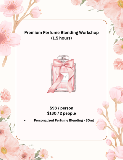 Personalized  Perfume Blending Workshop