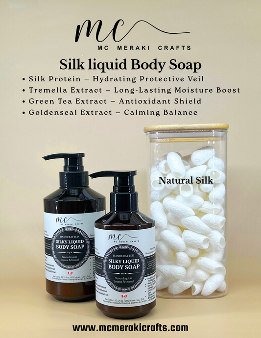 Silk liquid Body Soap - Suitable for normal skin
