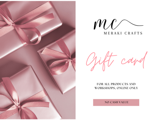 MC MerakiCrafts Gift Cards